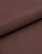 Jupe longue marron en taffetas pour femme-9