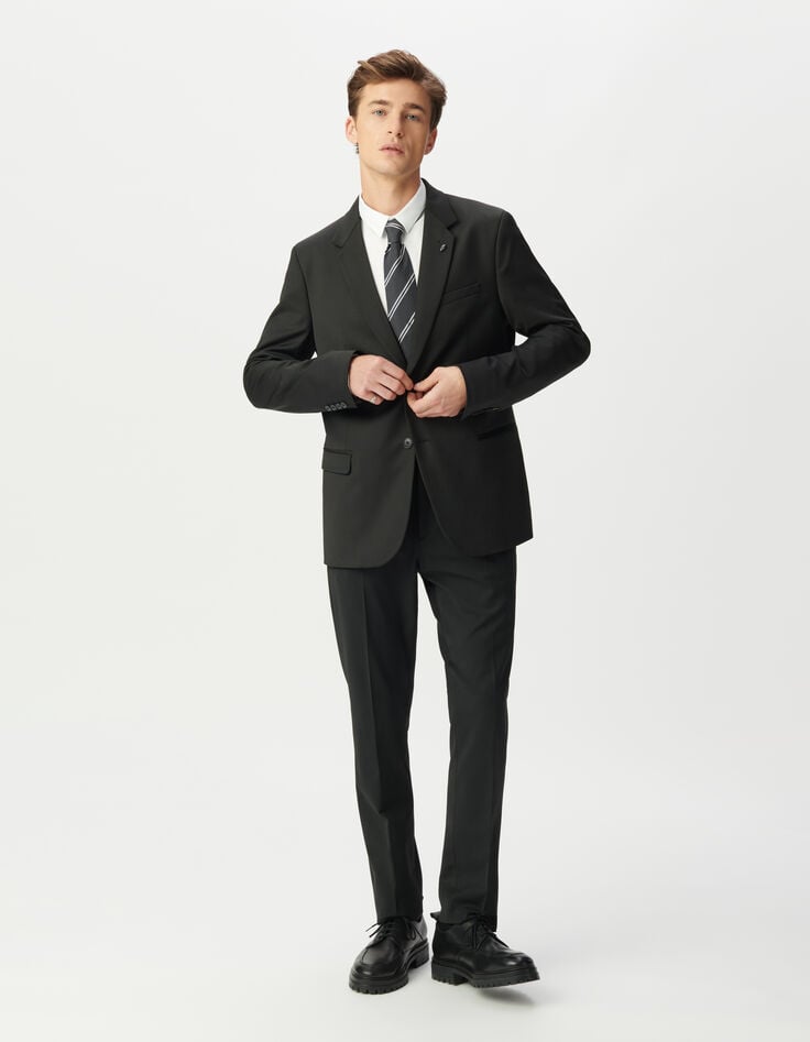Men’s black TRAVEL SUIT suit jacket-1