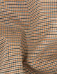 Trench largo camel pata de gallo mujer-7