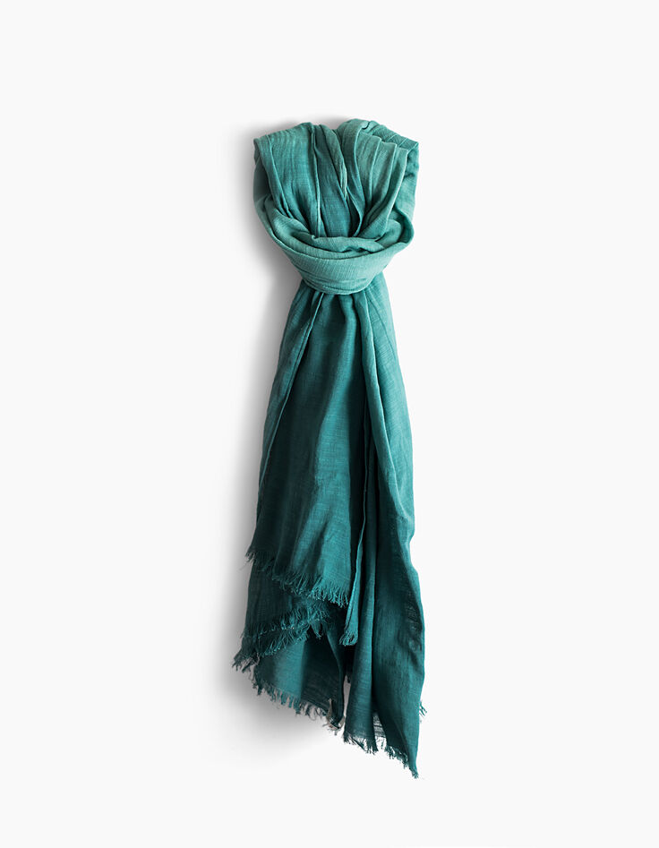 Chèche 100% coton imprimé tie and dye femme-1