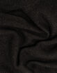 Jersey negro cuello polo Intarsia mensaje chico espalda-7