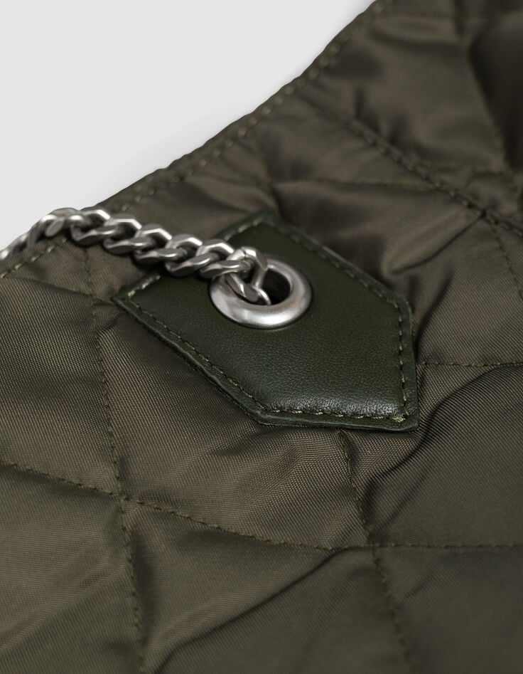 Tas 1440 kaki ruit ruit XL Dames-3