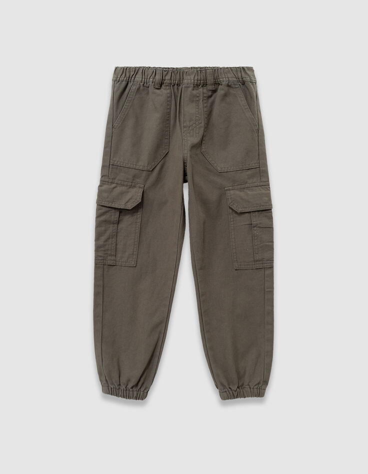 Jogger loose caqui niño-5 Jogger loose caqui niño-5
