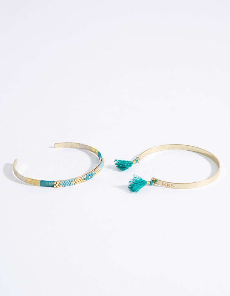 Turkoois duo armbanden -2 Turkoois duo armbanden -2