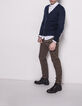 Cárdigan pico hombre-2