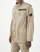 Sahariana Terra® Denim caqui claro hombre-5