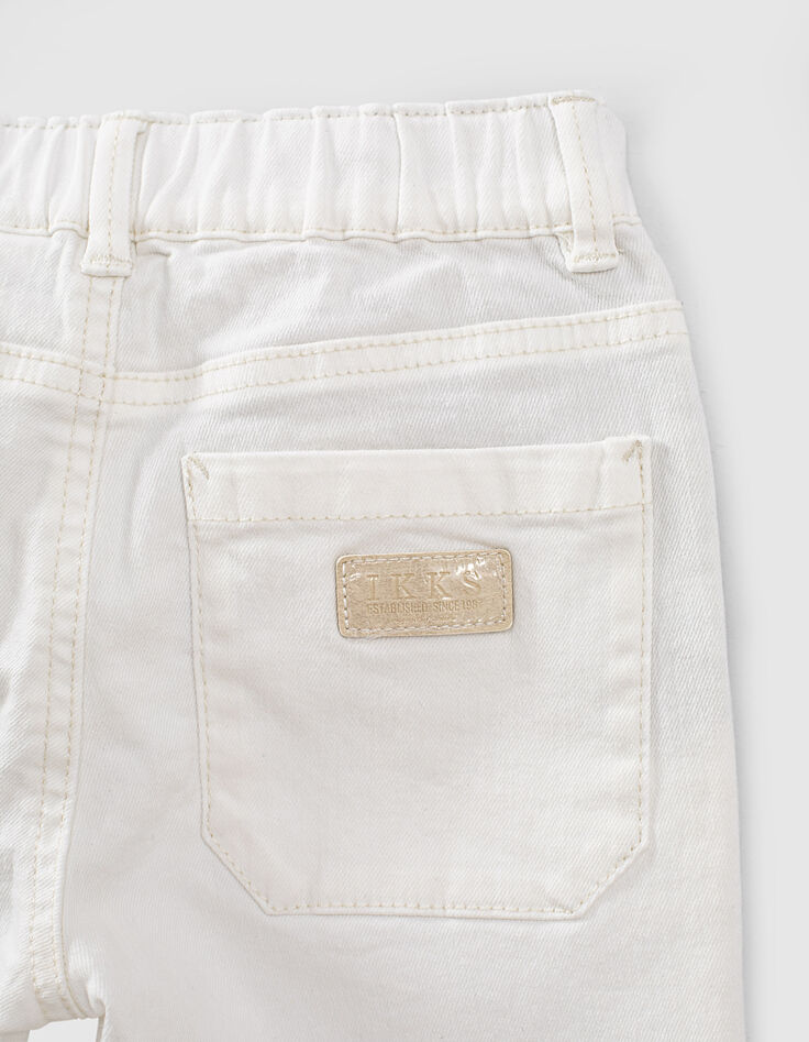 Optisch witte jeansbermuda jongens -6 Optisch witte jeansbermuda jongens -6