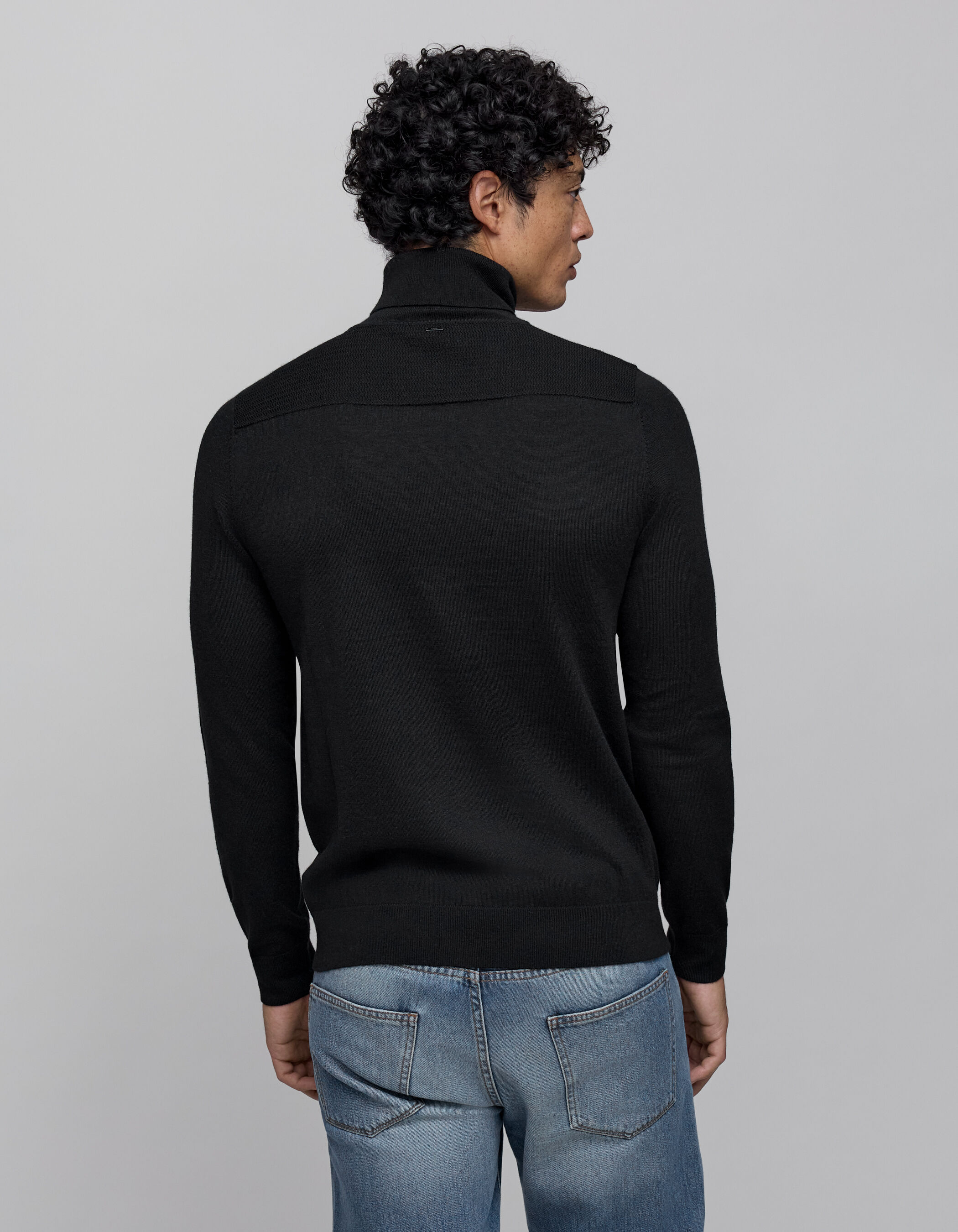 Pull met rolkraag heren cheap