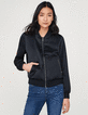 Bomber noir réversible visuel brodé dos tête de mort femme-1