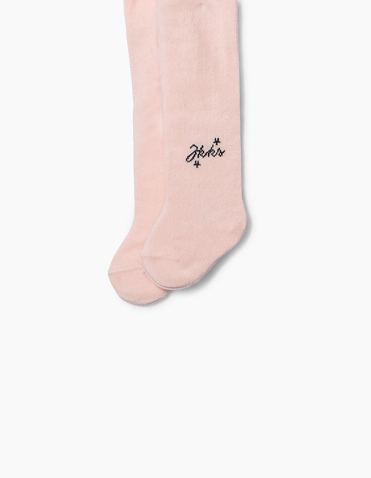 Baby girls' two-tone tights-3