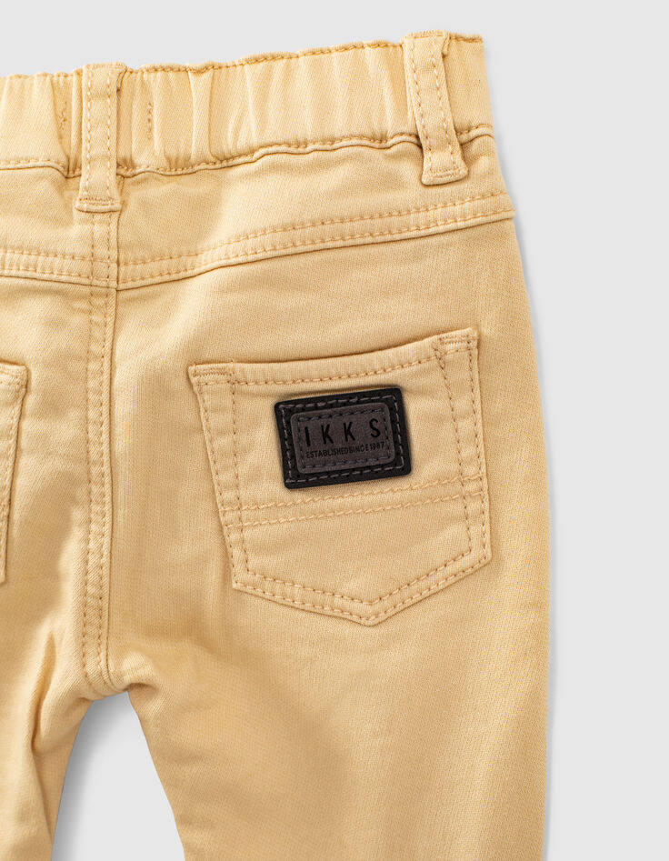 Baby boys’ wheat organic cotton knitlook jeans-5