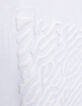 T-shirt blanc coton bio flocage ondes marines garçon-6