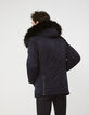 Parka bleu marine homme-4