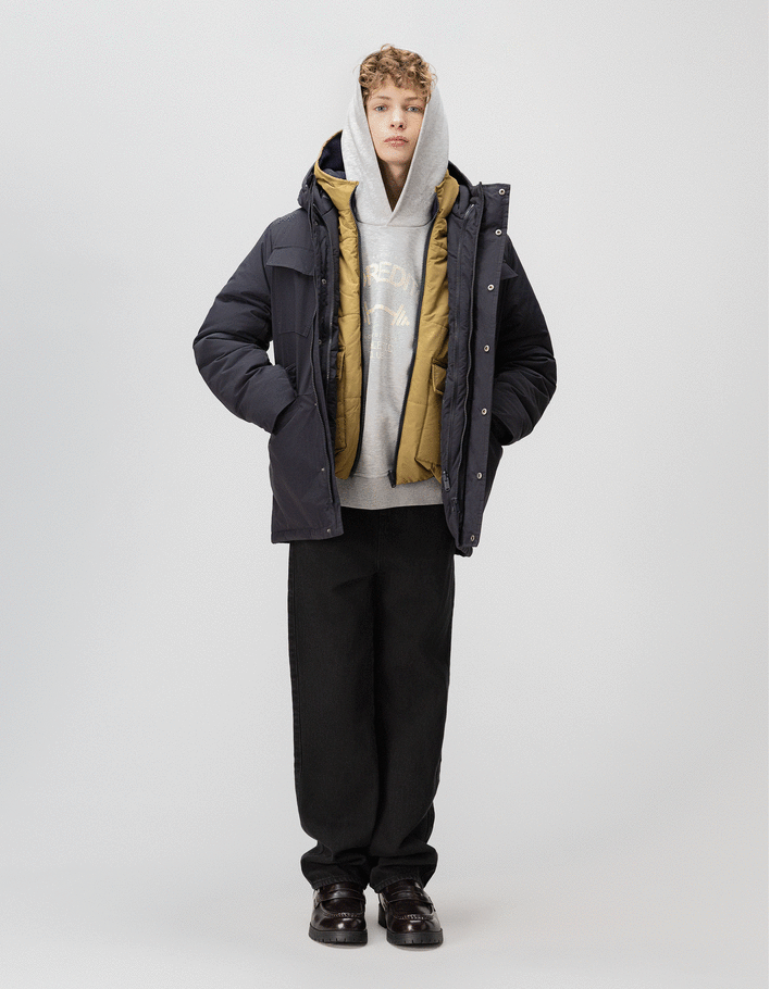 Parka 3-en-1 marine doudoune réversible garçon IKKS