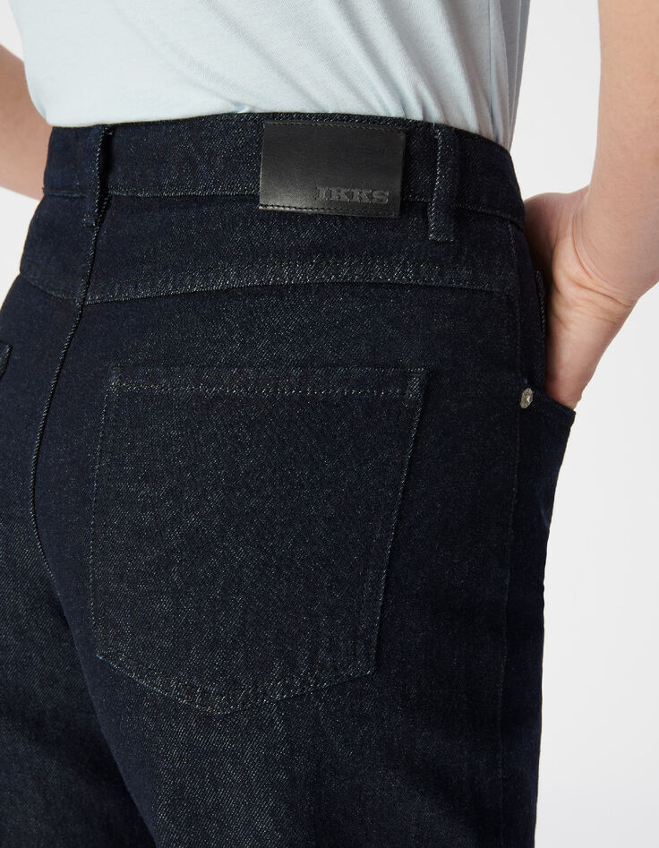 Jean bootcut brut taille haute cropped Margiel Femme-5