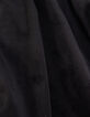 Girls’ black embroidered velvet dress with tulle ruffles-10