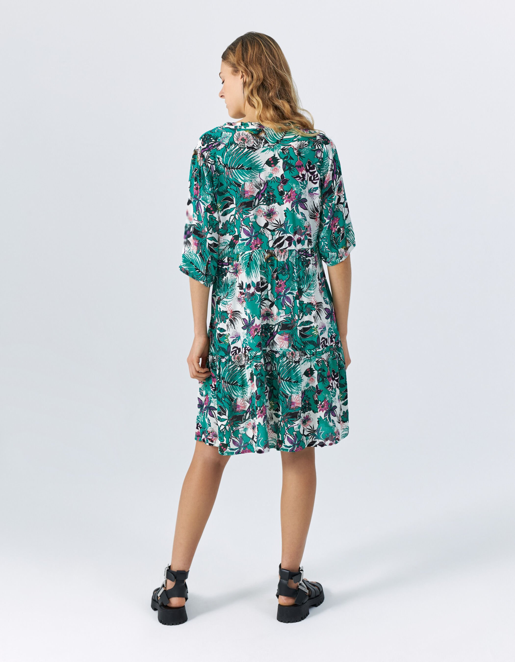Robe longue ikks verte 2025