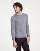 Pull coton soie homme-2