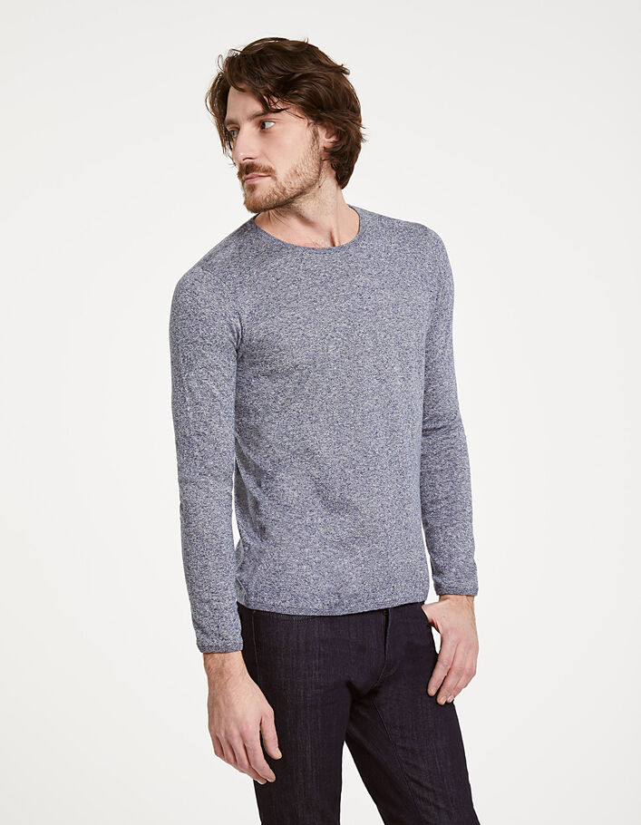 Men's cotton-silk sweater - IKKS