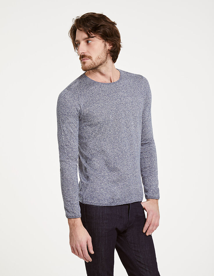 Pull coton soie homme-2 Pull coton soie homme-2