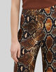 Pure Edition &ndash; Damenhose mit Python-Rock-Print-4