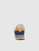 Blaue und camelbraune Jungensneakers NEW BALANCE® 28-34-3