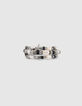 Armbanden zilverkleurig, wit, grijs, zwart Dames -5