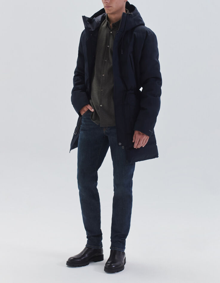 Parka longue marine WATERPROOF BREATHABLE Homme-7