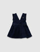 Set T-shirt en jeansjurk babymeisjes-9