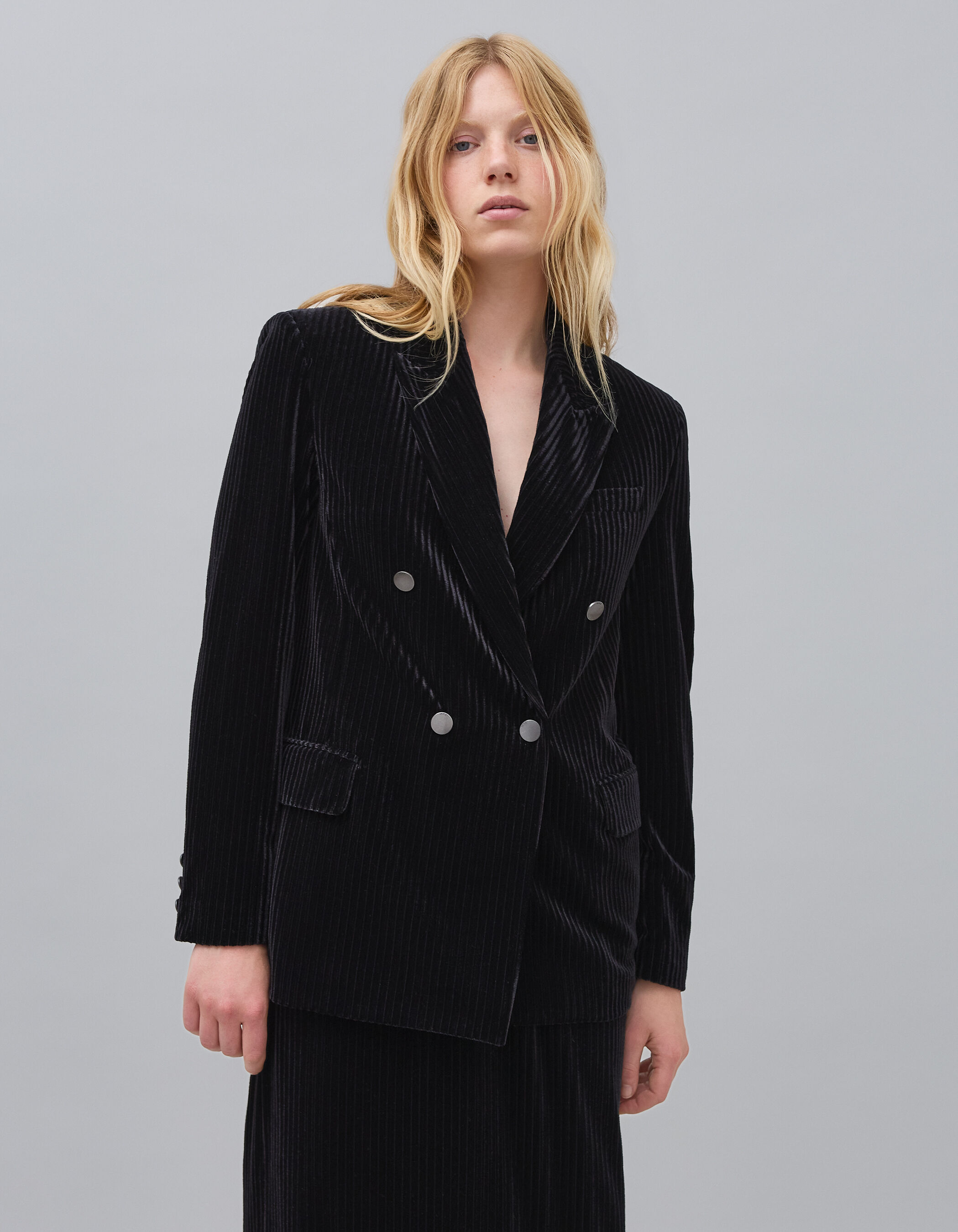 Veste panne de velours femme shop