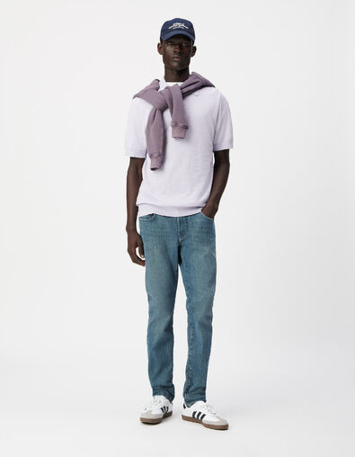 POWER STRETCH indigoblaue Slim-Jeans Ziggy Herren - IKKS