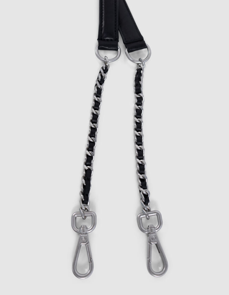 La bandouli&egrave;re 111 en cuir d'agneau chrome free femme-3