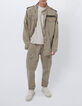 Pantalón militarTerra® Denim caqui claro hombre-7