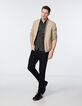 Camisa REGULAR negra motivos mini peace and love para hombre-5