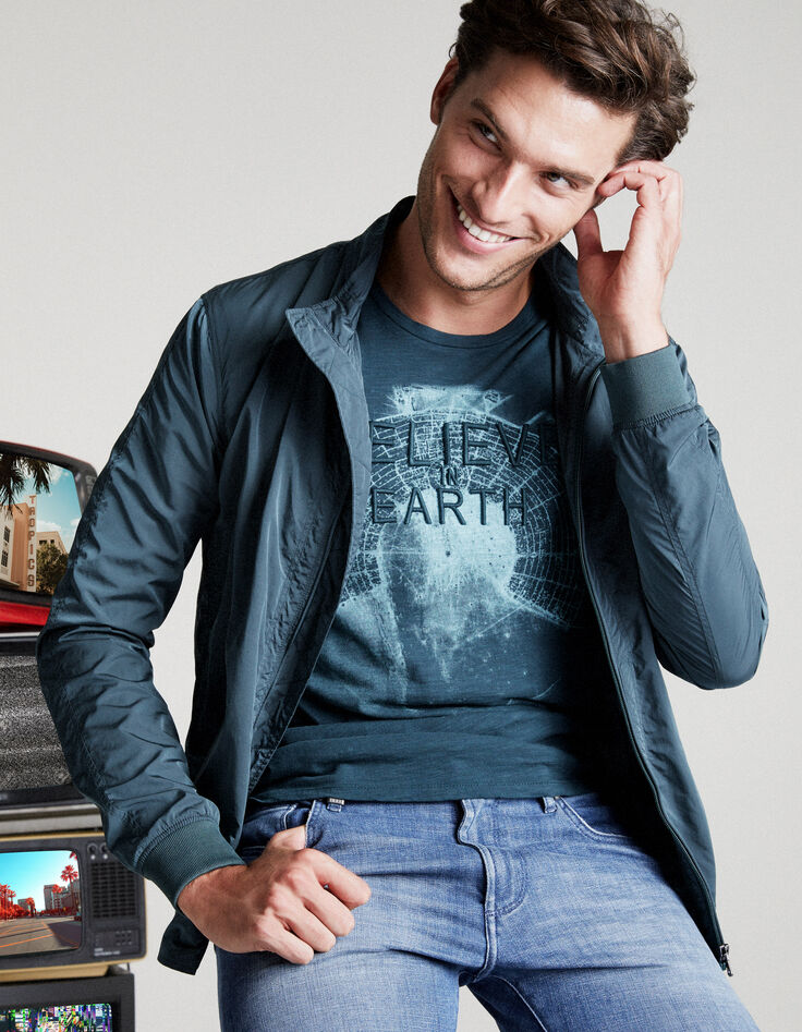 Blouson émeraude Water Repellent Homme-1