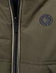 Boys’ khaki and navy sherpa reversible parka-8