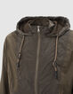 Blouson kaki en nylon Homme-2