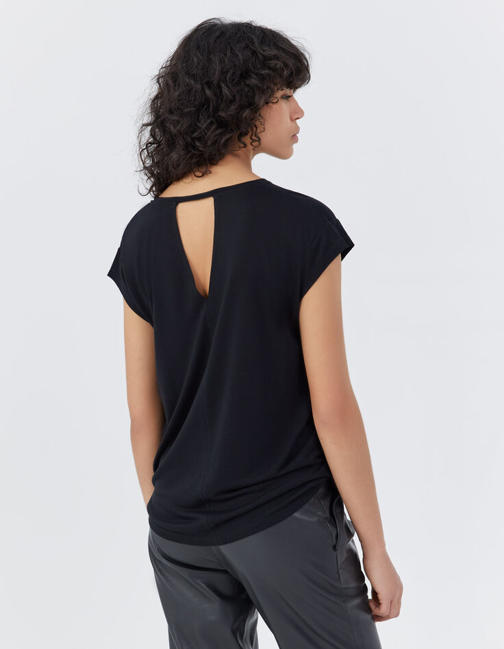 Pure Edition Damen-T-Shirt aus Tencel™ und Wolle-3