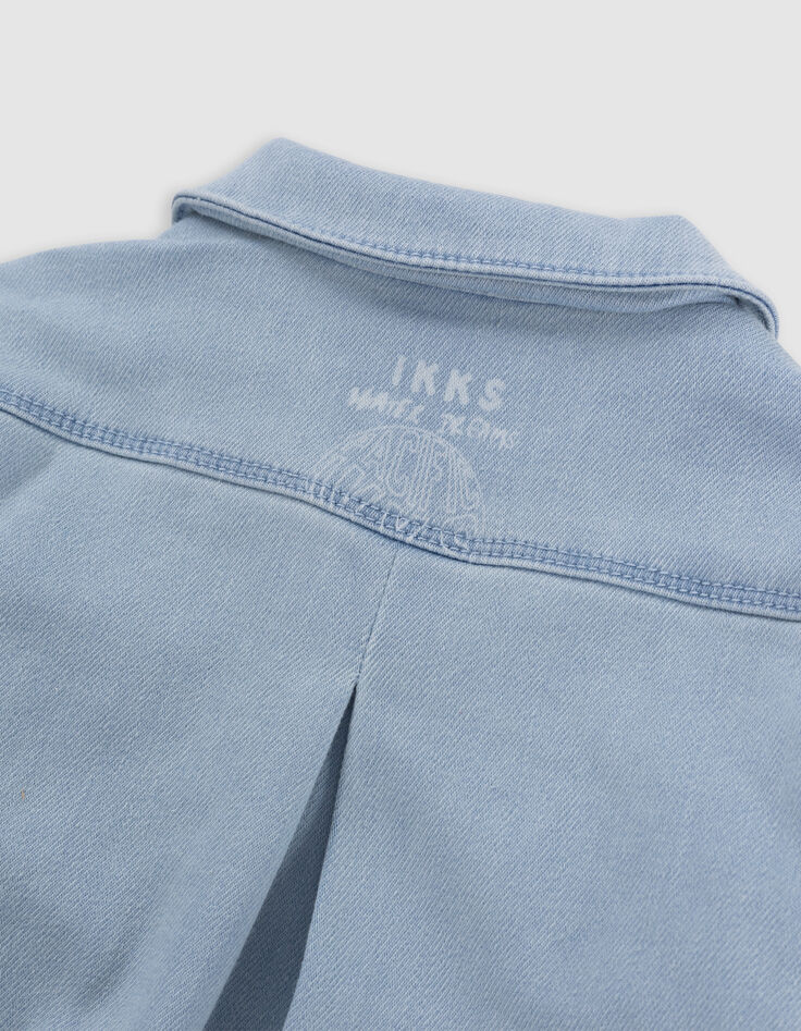 Baby boy blue denim jacket-7
