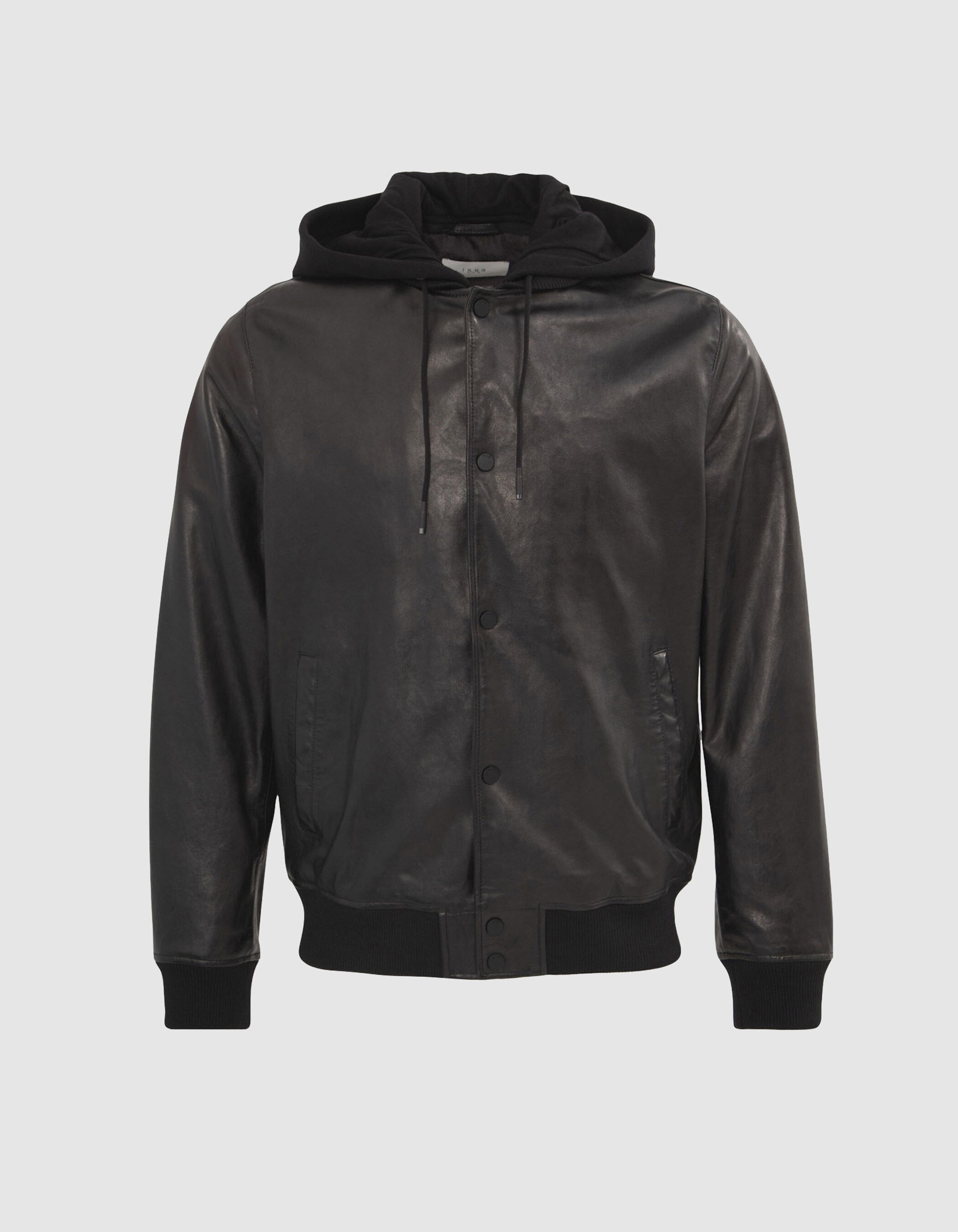 Patent leather 2025 bomber jacket