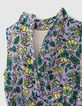 Girls’ lilac XL print mini me dress-4