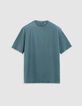 Men's faded-look storm organic cotton T-shirt-6