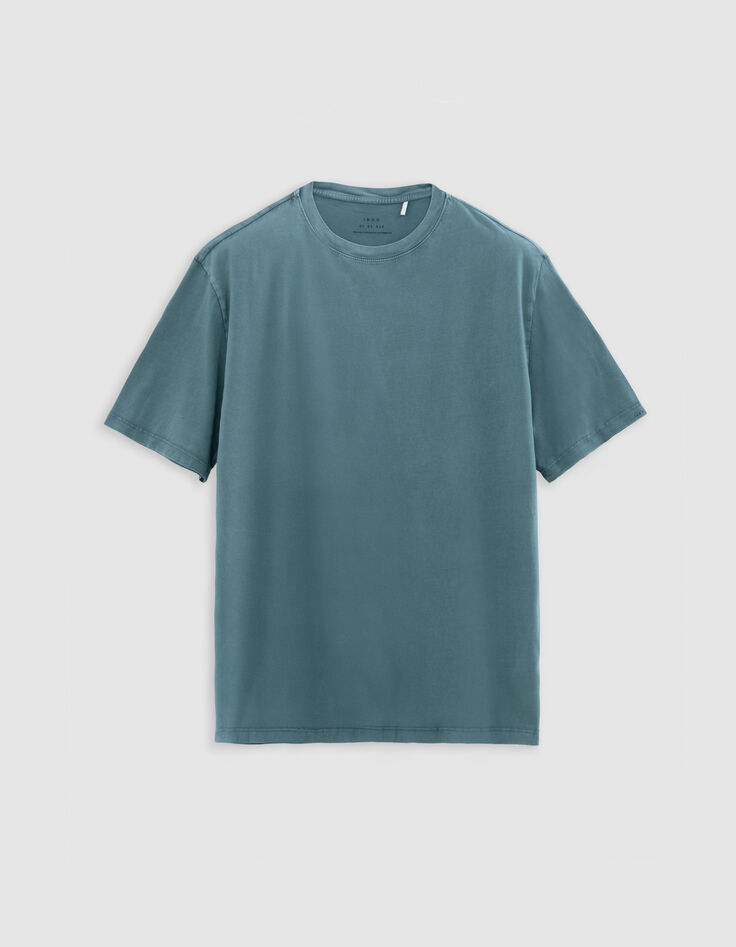 Men's faded-look storm organic cotton T-shirt-6 Men's faded-look storm organic cotton T-shirt-6