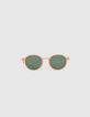 Aprikosenfarbene Sonnenbrille-2