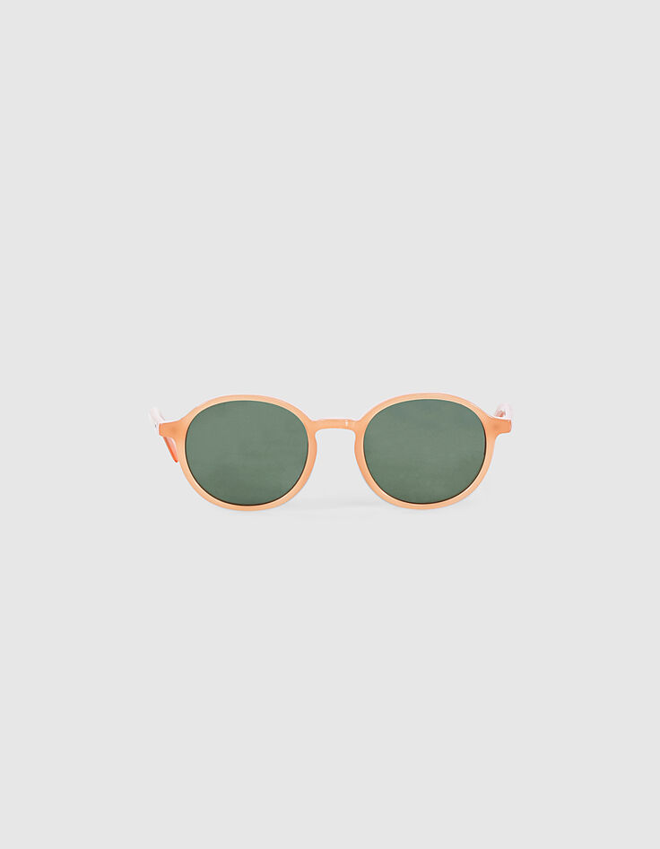 Aprikosenfarbene Sonnenbrille-2