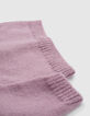 Baby girls’ lilac zipped knitted cardigan-5