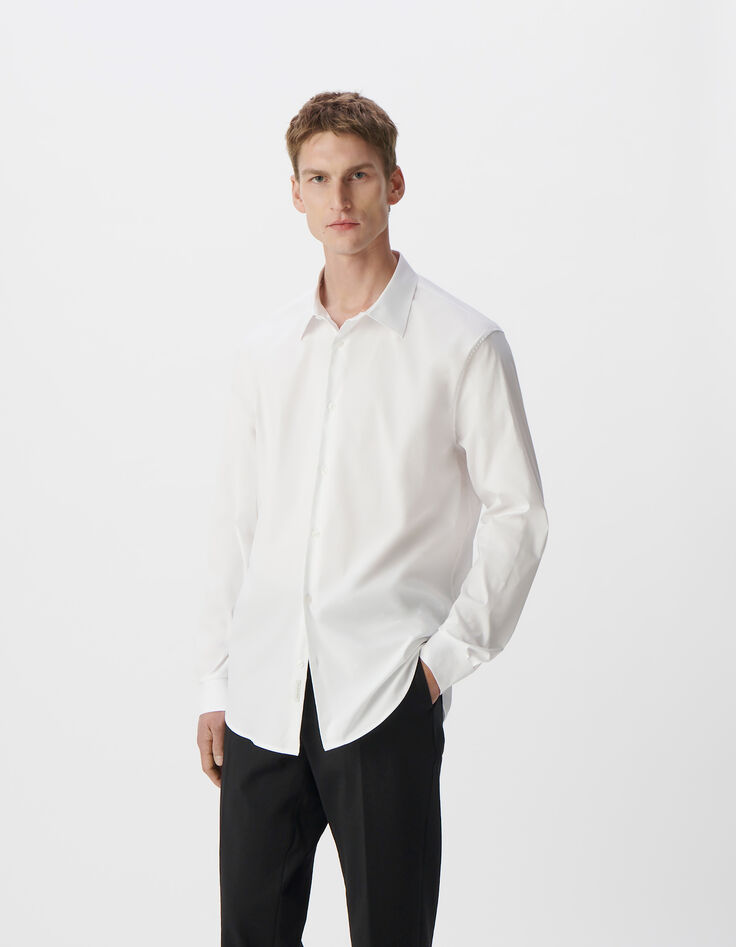 Chemise REGULAR blanche formelle Homme-2