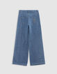 Jean LARGE bleu waterless fille-7