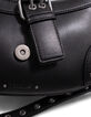 Zwarte handtas met sierstuds meisjes-6