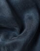 Women's navy blue satin suit jacket-9
